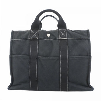 Hermes Herms Deauville Mm Canvas Tote Bag
