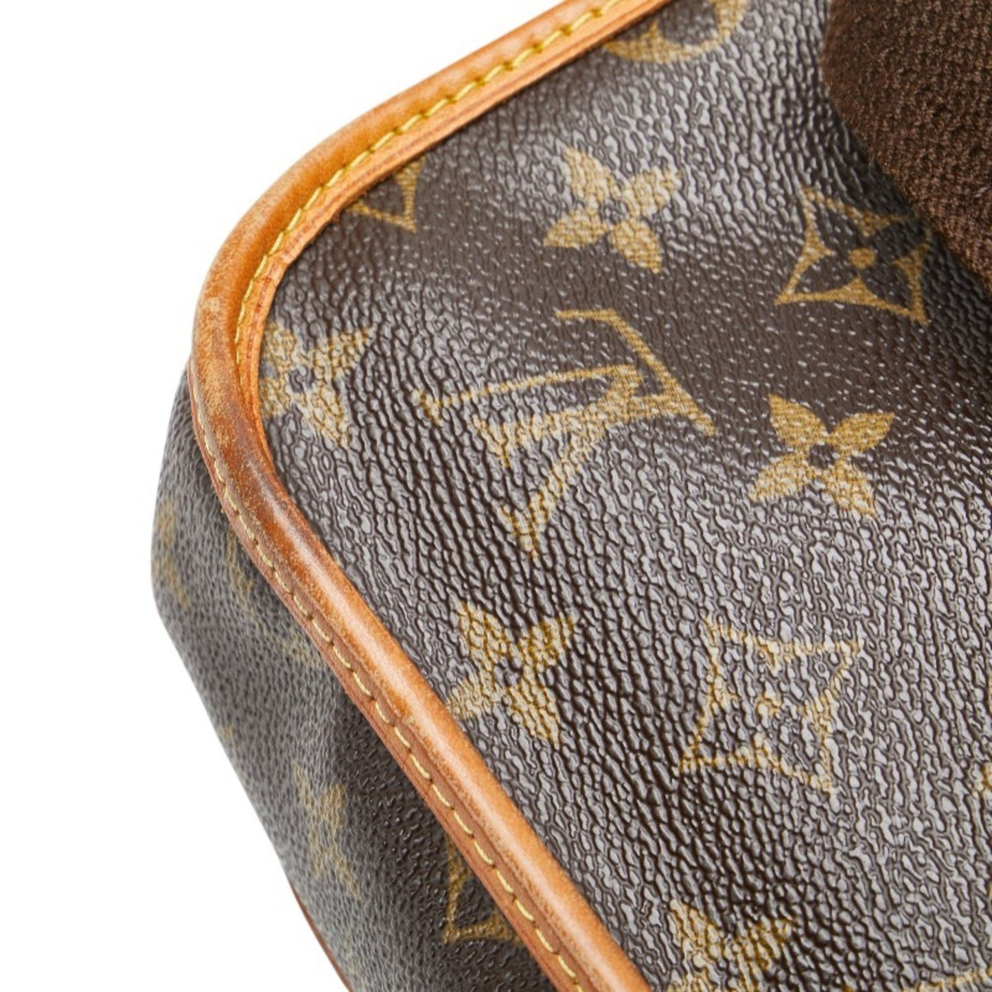 Louis Vuitton Monogram Bosphore Pm Shoulder Bag M40106 Brown Pvc Leather