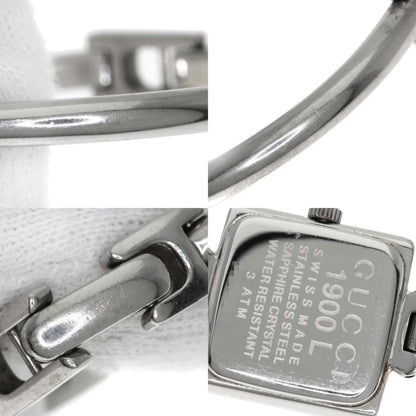 Gucci 1900L Square Face Watch Stainless Steel/Ss