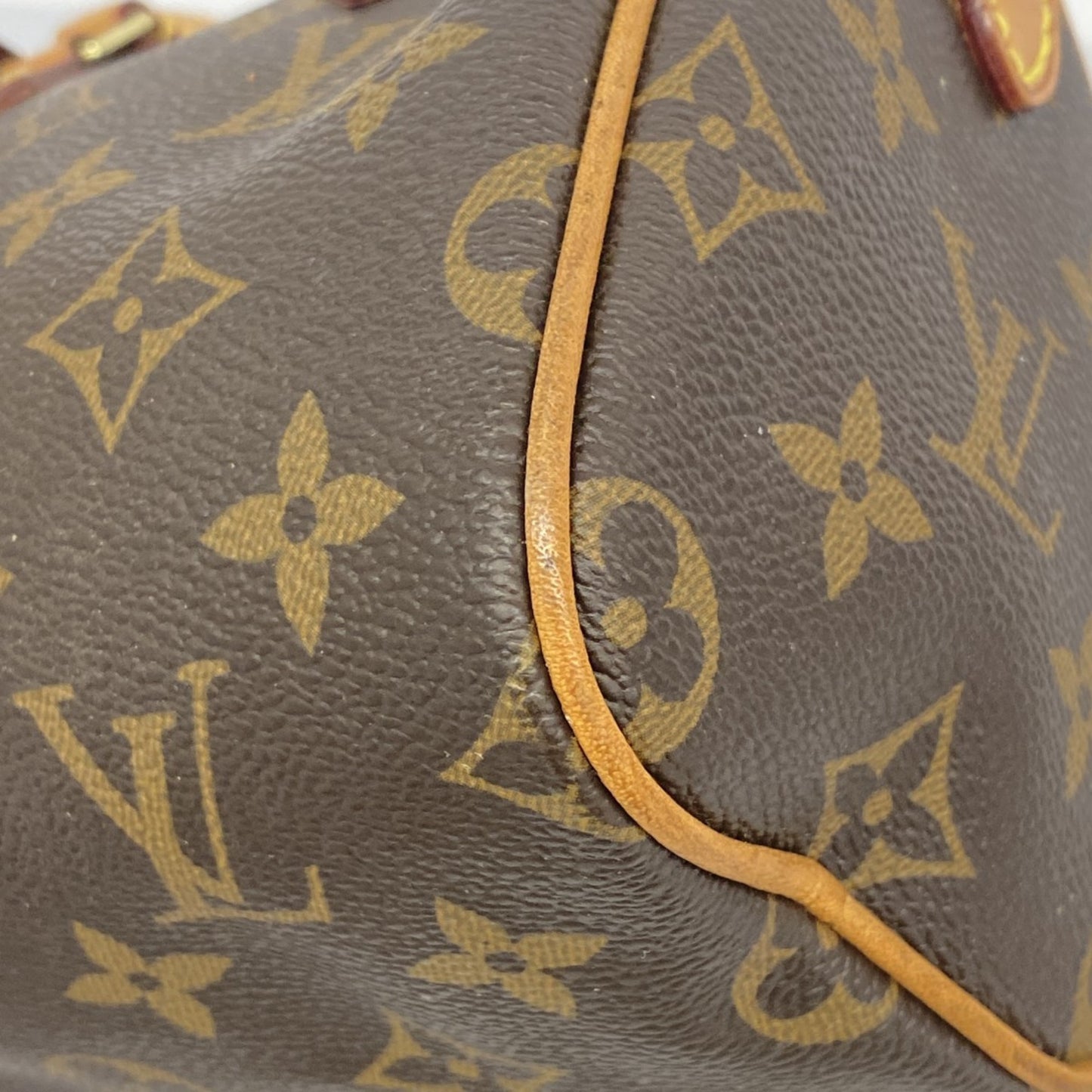 Louis Vuitton Monogram Mini Speedy Handbag M41534 Brown 2-Way Bag