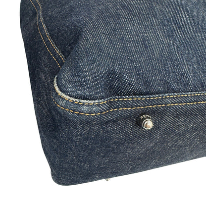 Fendi Denim Tote Bag Handbag 2354