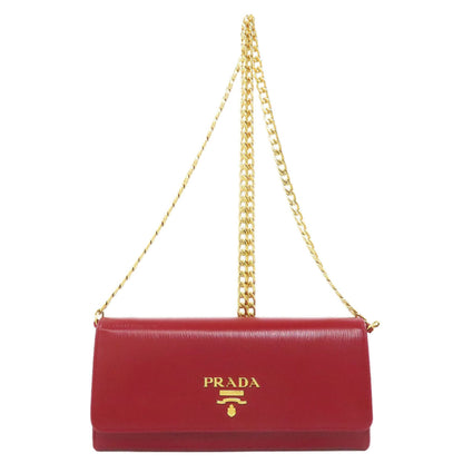 Prada Saffiano Chain Wallet