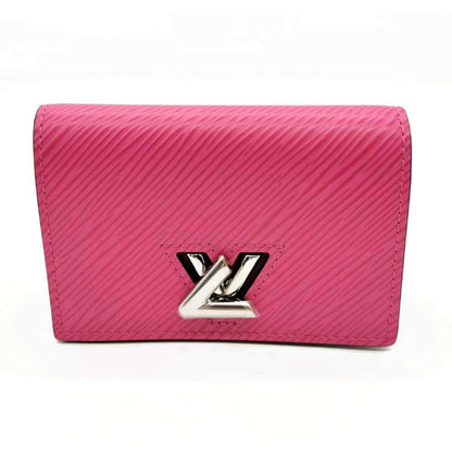 Leather Louis Vuitton Card Case Epi