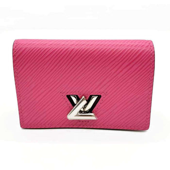 Leather Louis Vuitton Card Case Epi