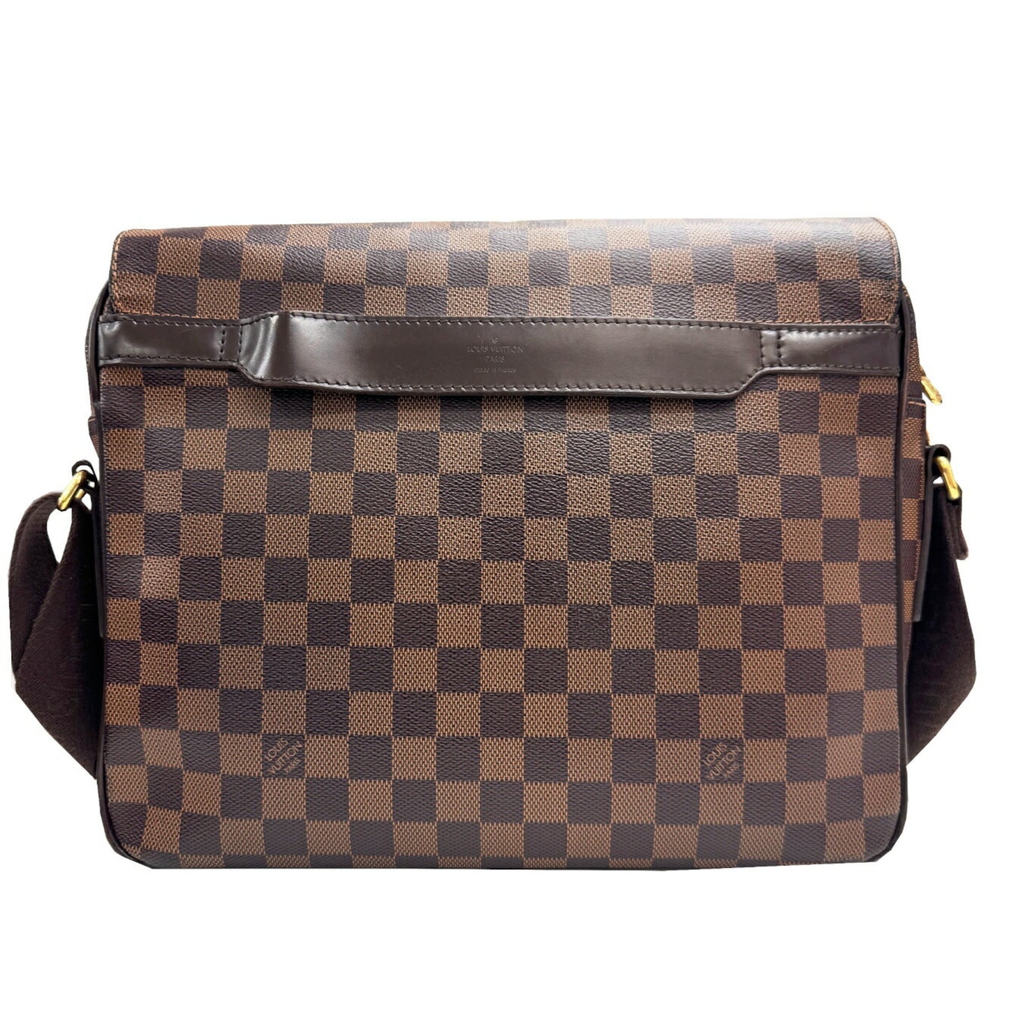 Louis Vuitton Louis Vuitton Shelton Mm N41149 Damier Shoulder Bag In Canvas