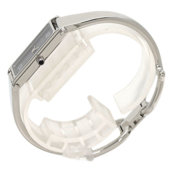 Gucci 1500L Square Face Watch Stainless Steel Ss