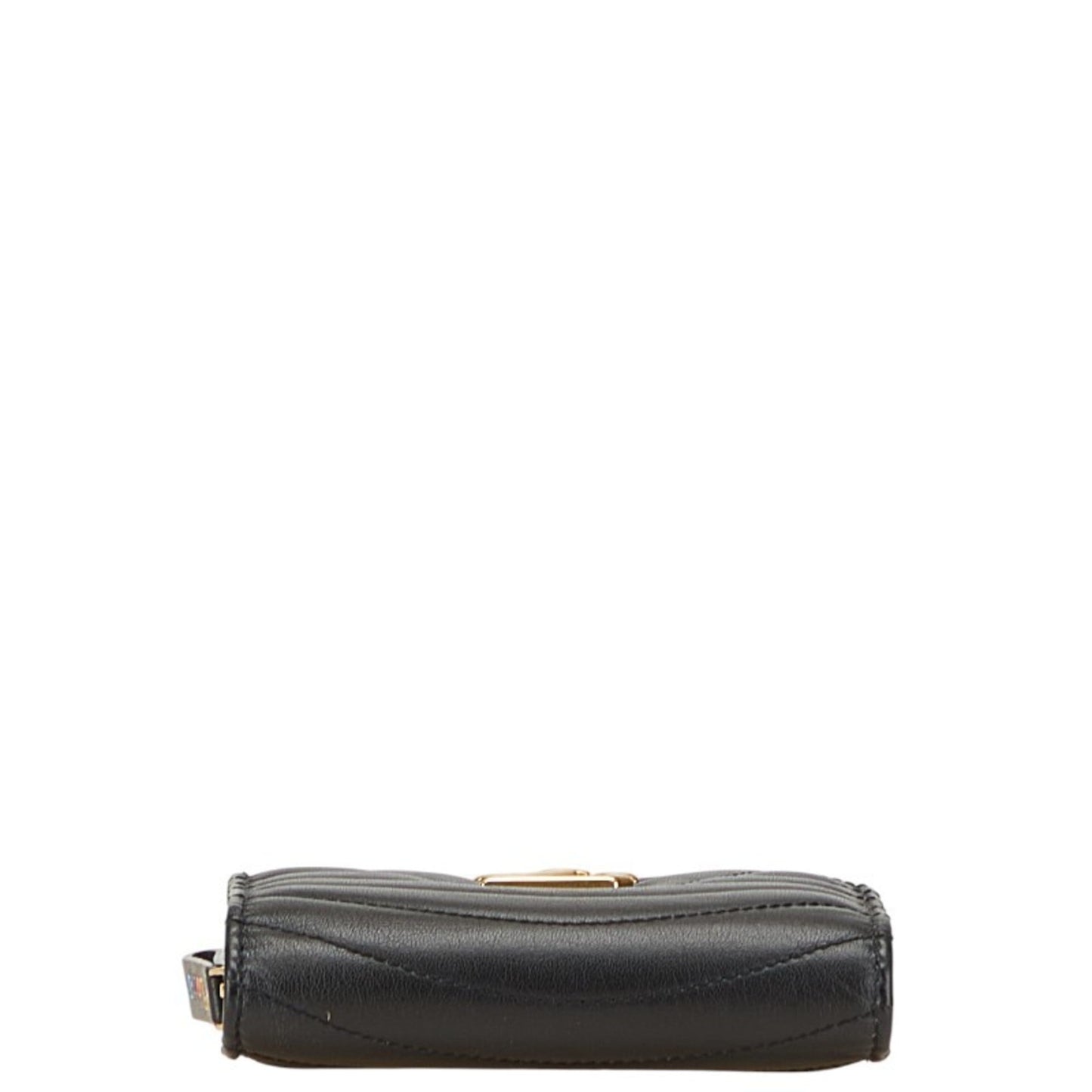 Louis Vuitton New Wave Gypt Compact Wallet Bifold M63789 Black Leather