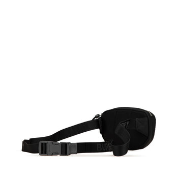 Burberry Canon Logo Print Body Bag Belt Bum 8021091 Black White Nylon