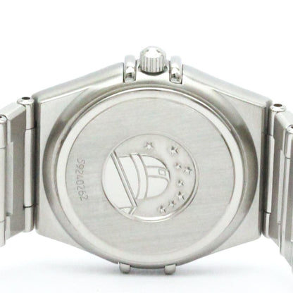 Polished Omega Constellation Steel Quartz