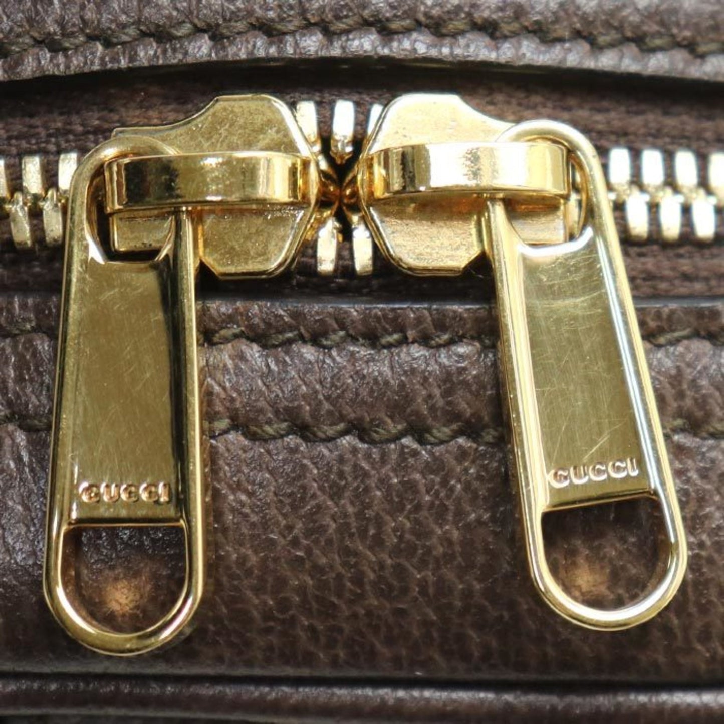 Gucci Ophidia 2-Way Shoulder Bag Beige/Ebony 724606 9C2Sg 8746