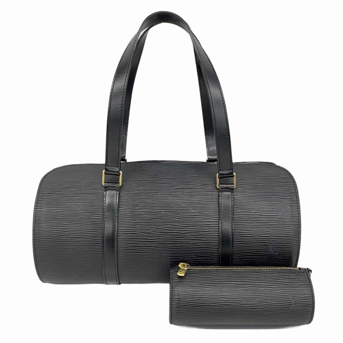 Louis Vuitton Epi Soufflot Handbag M52222 Noir