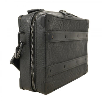 Louis Vuitton Taurillon Soft Handle Trunk M59163 Black 2-Way Bag