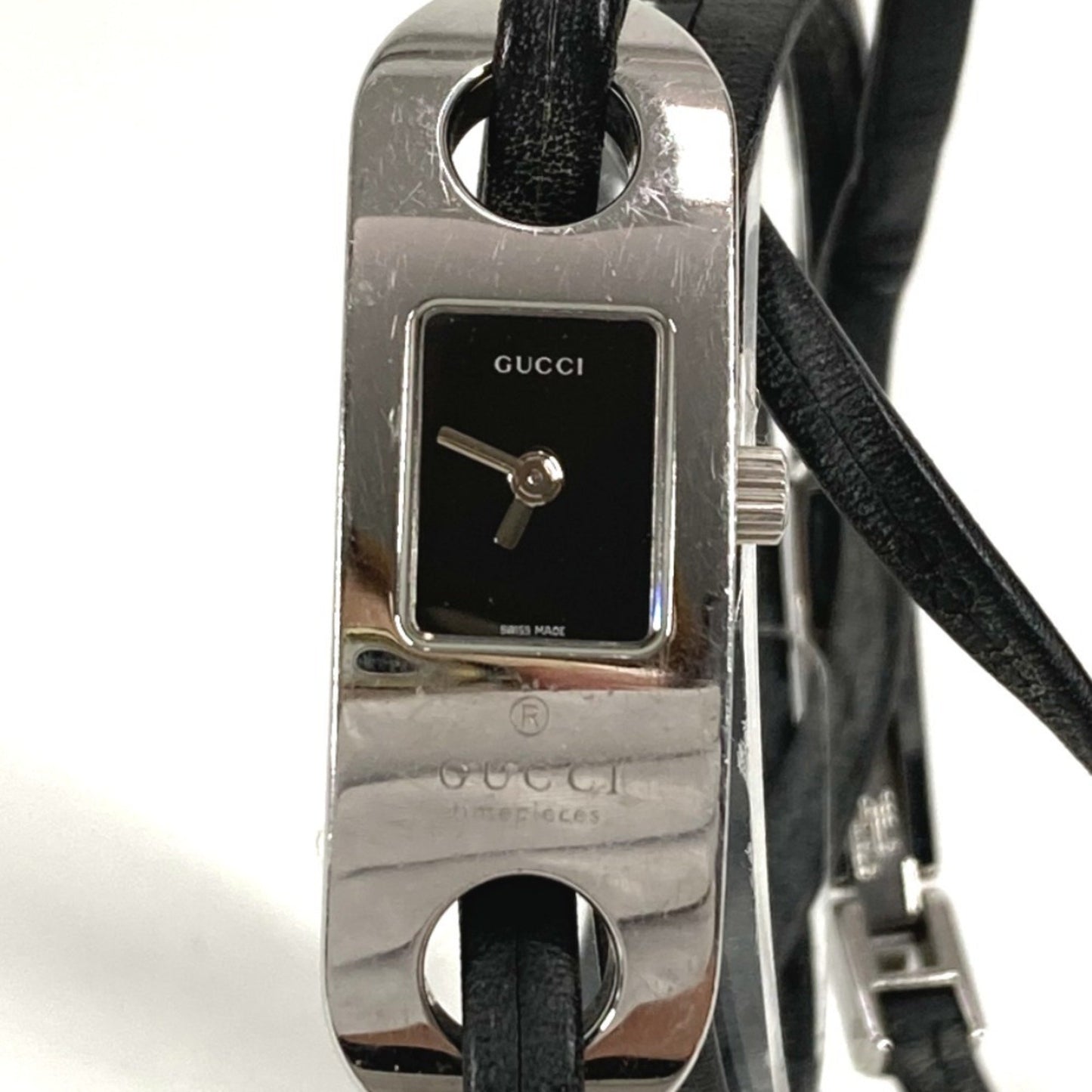 Gucci 6100L Bracelet Watch With Logo