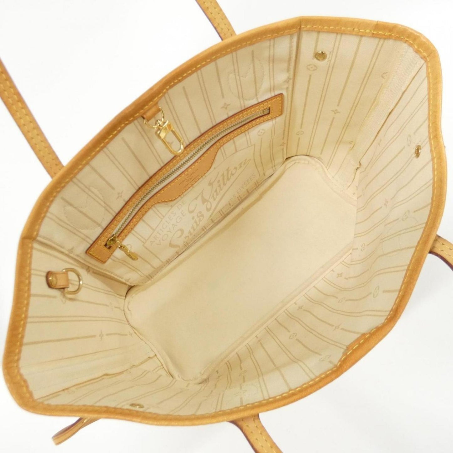 Louis Vuitton Damier Azur Neverfull Pm N51110 Handbag