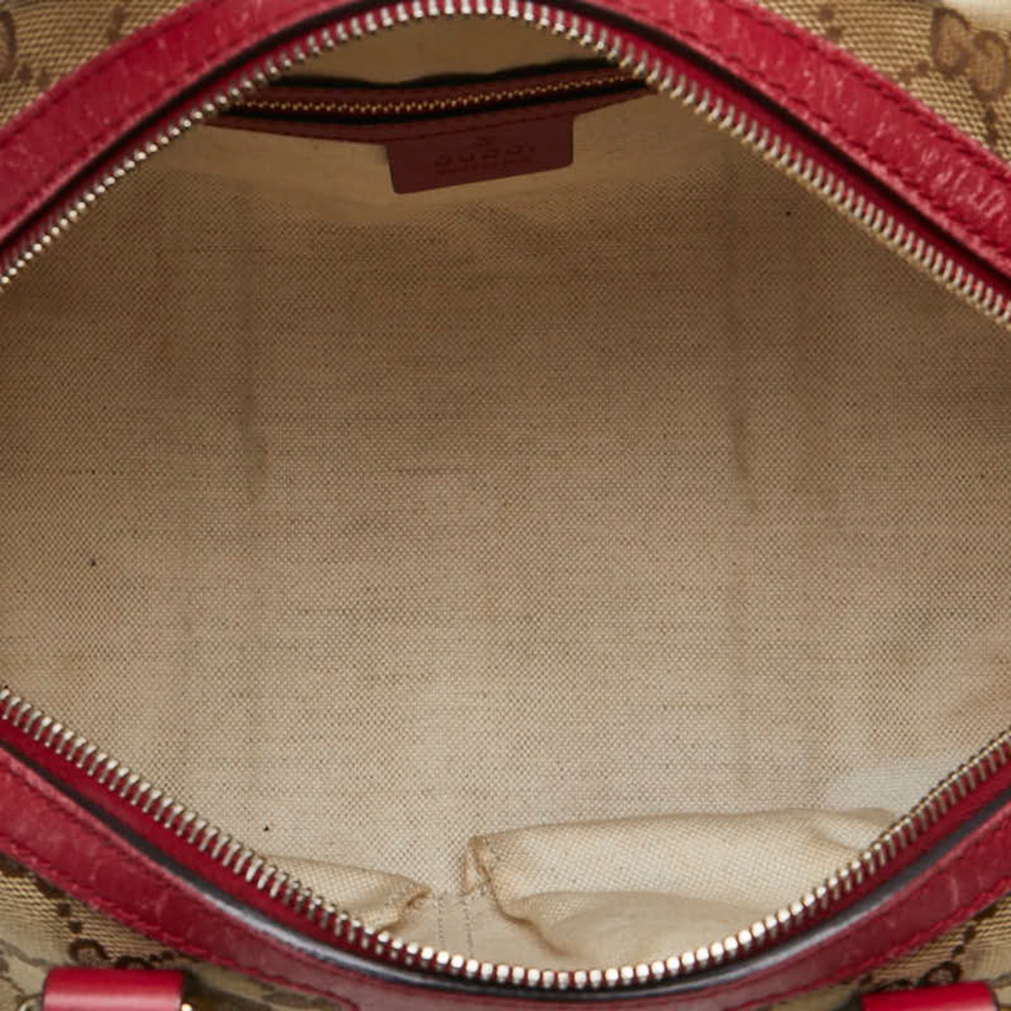 Gucci Gg Canvas Handbag/Shoulder Bag 2Way 269876 Beige Pink Leather