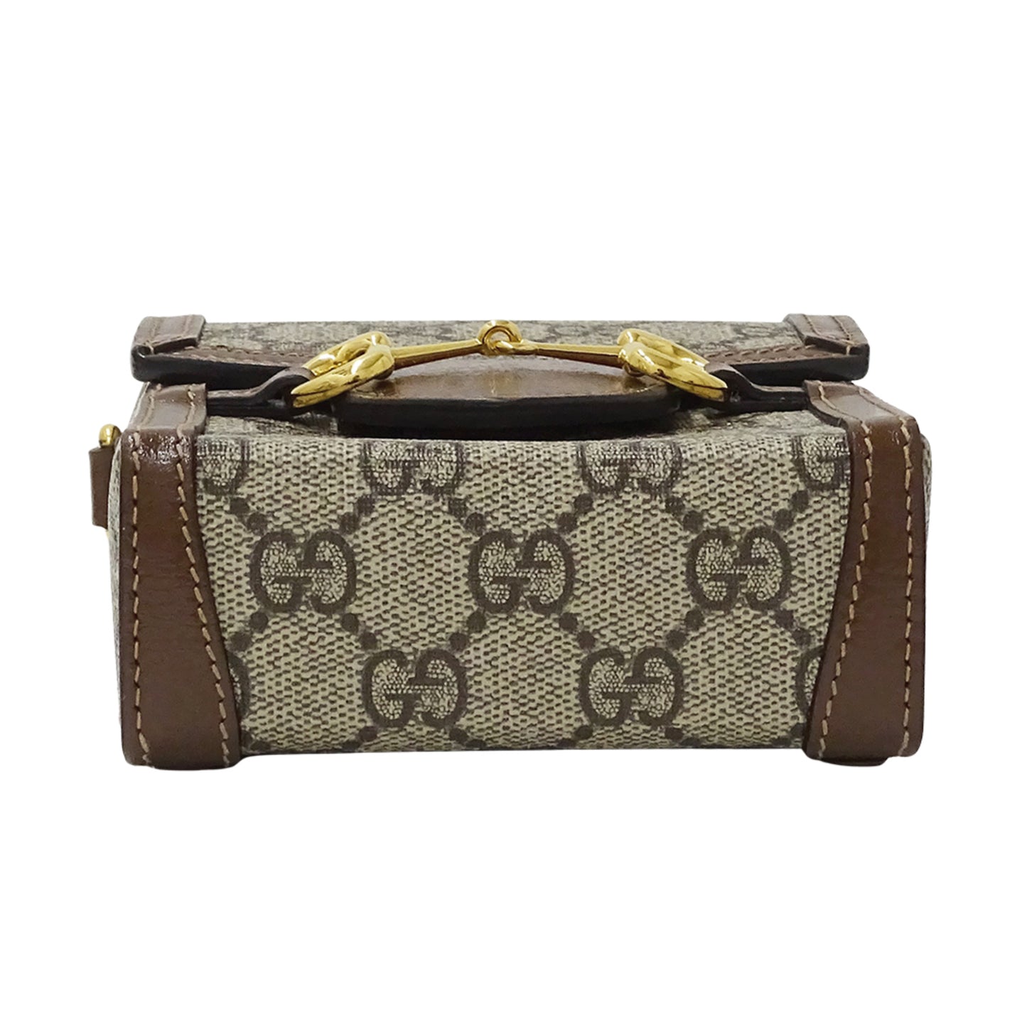 Gucci Gg Supreme Horsebit 1955 Mini Bag (625615) - Women'S Shoulder Pouch