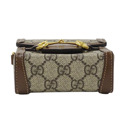 Gucci Gg Supreme Horsebit 1955 Mini Bag (625615) - Women'S Shoulder Pouch