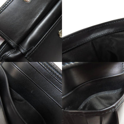 Salvatore Ferragamo Gancini Pattern Bi-Fold Wallet Leather