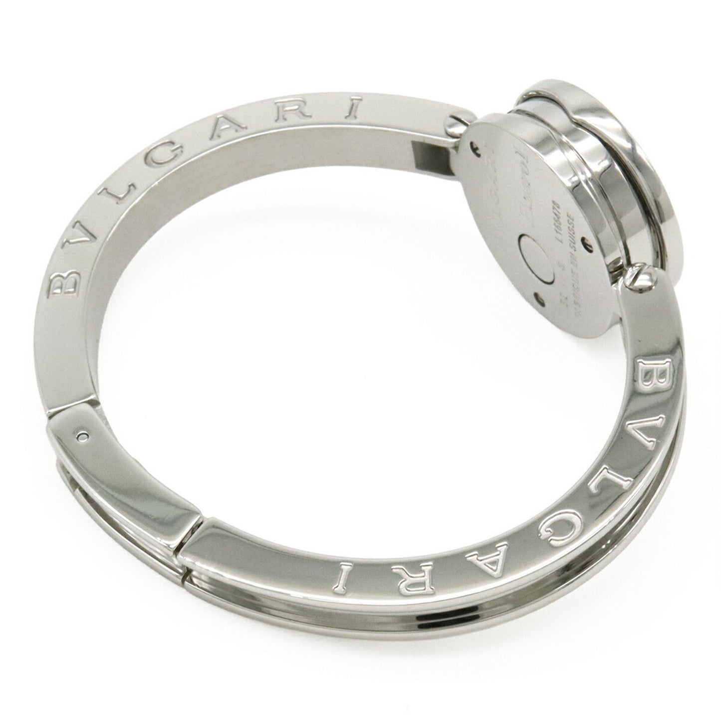 Bvlgari B.Zero1 B-Zero1 Blue Shell Dial Bangle Bz22S Women'S Quartz Watch