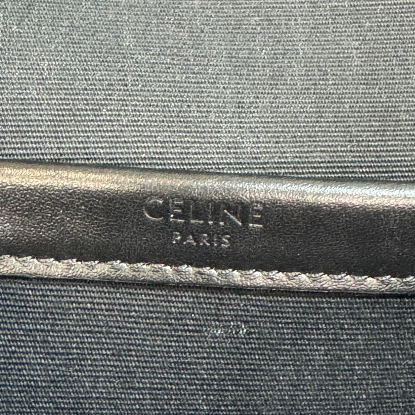 Celine Flap Triomphe Shoulder Bag Brown