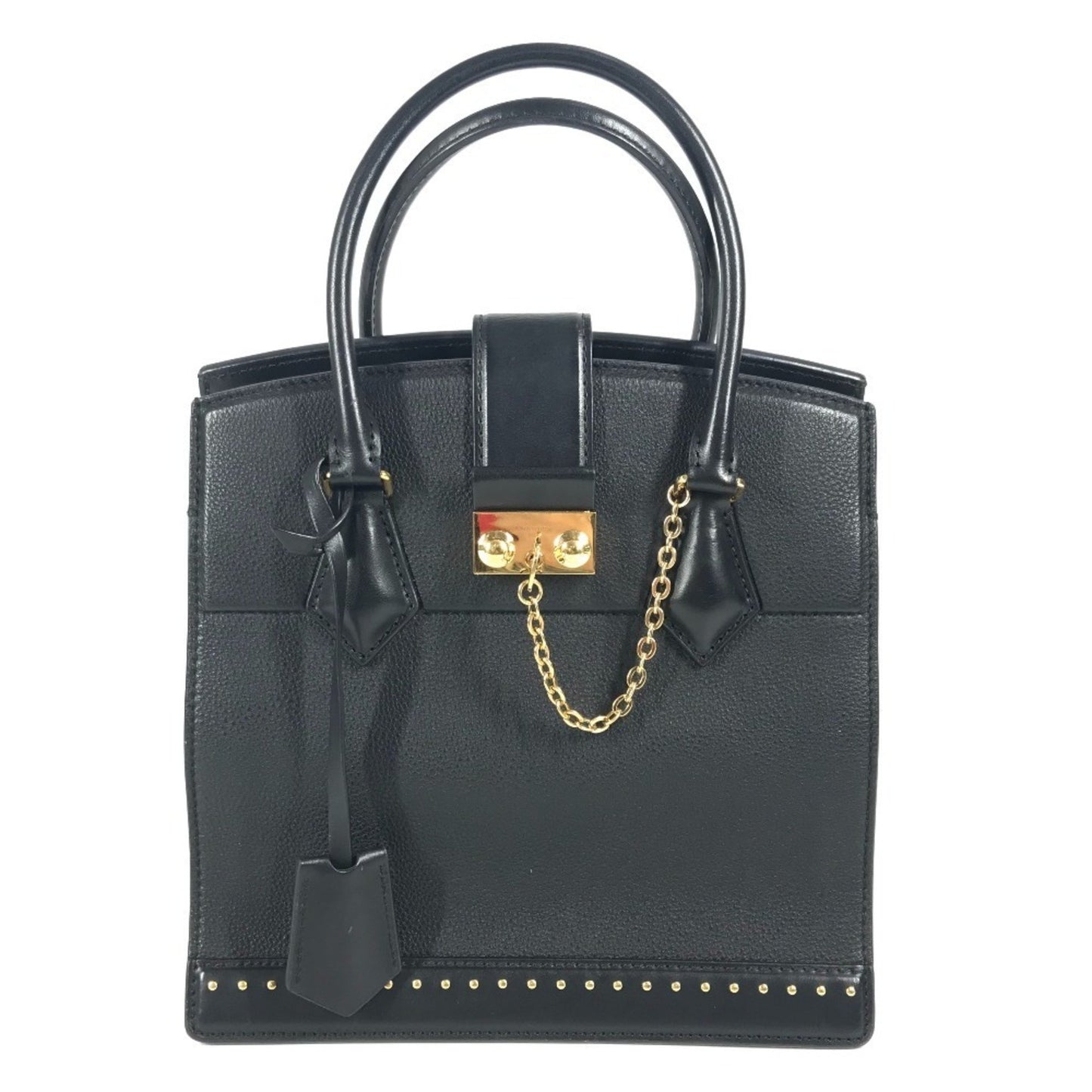 Louis Vuitton M51595 Cour Marly Pm Tote Bag With Studs And Chain