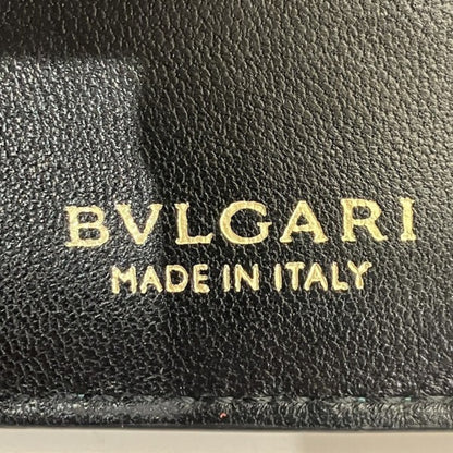 Bvlgari Serpenti Forever Green Snakehead Tri-Fold Wallet