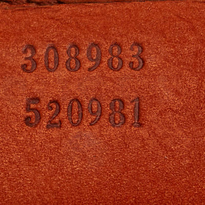 Gucci Soho Fringe Chain Shoulder Bag 308983 Brown