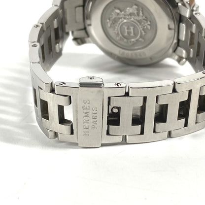 Hermes Cl2.310 Chronograph Clipper Diver Watch Stainless Steel