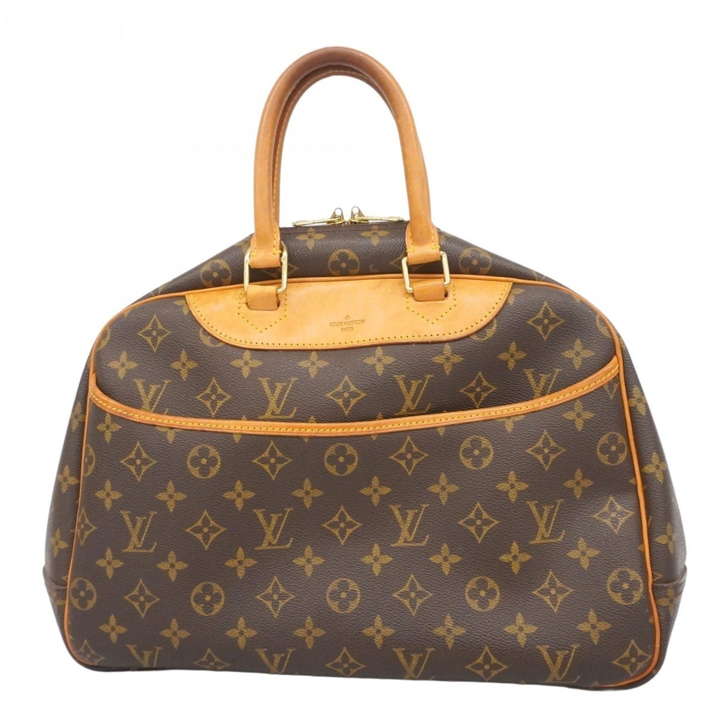 Louis Vuitton Monogram Deauville Handbag M47270 Brown