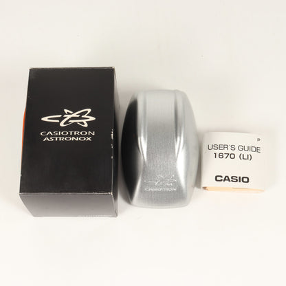 Casio 90S Astronox Casiotron Astronox Moon Gold Wristwatch