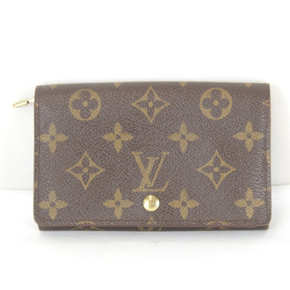 Louis Vuitton Louis Vuitton Porte Monnaie-Vieux-Trsor M61730 Bifold Wallet Monogram Canvas