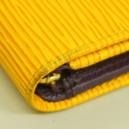 Louis Vuitton Epi Wallet Porte Monnaie-Vieux Tresor M63509 Jaune