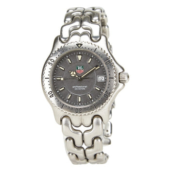 Tag Heuer Cell Boys Watch Wg1213-K0 Quartz Gray Dial Stainless Steel