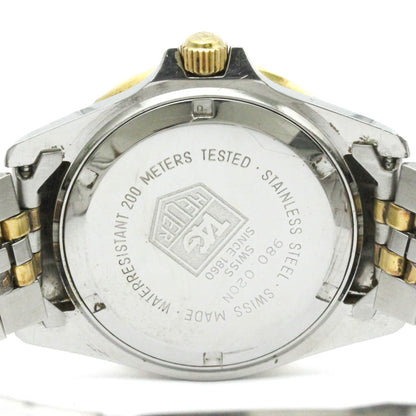 Tag Heuer 1000 Professional Gold Plated Steel