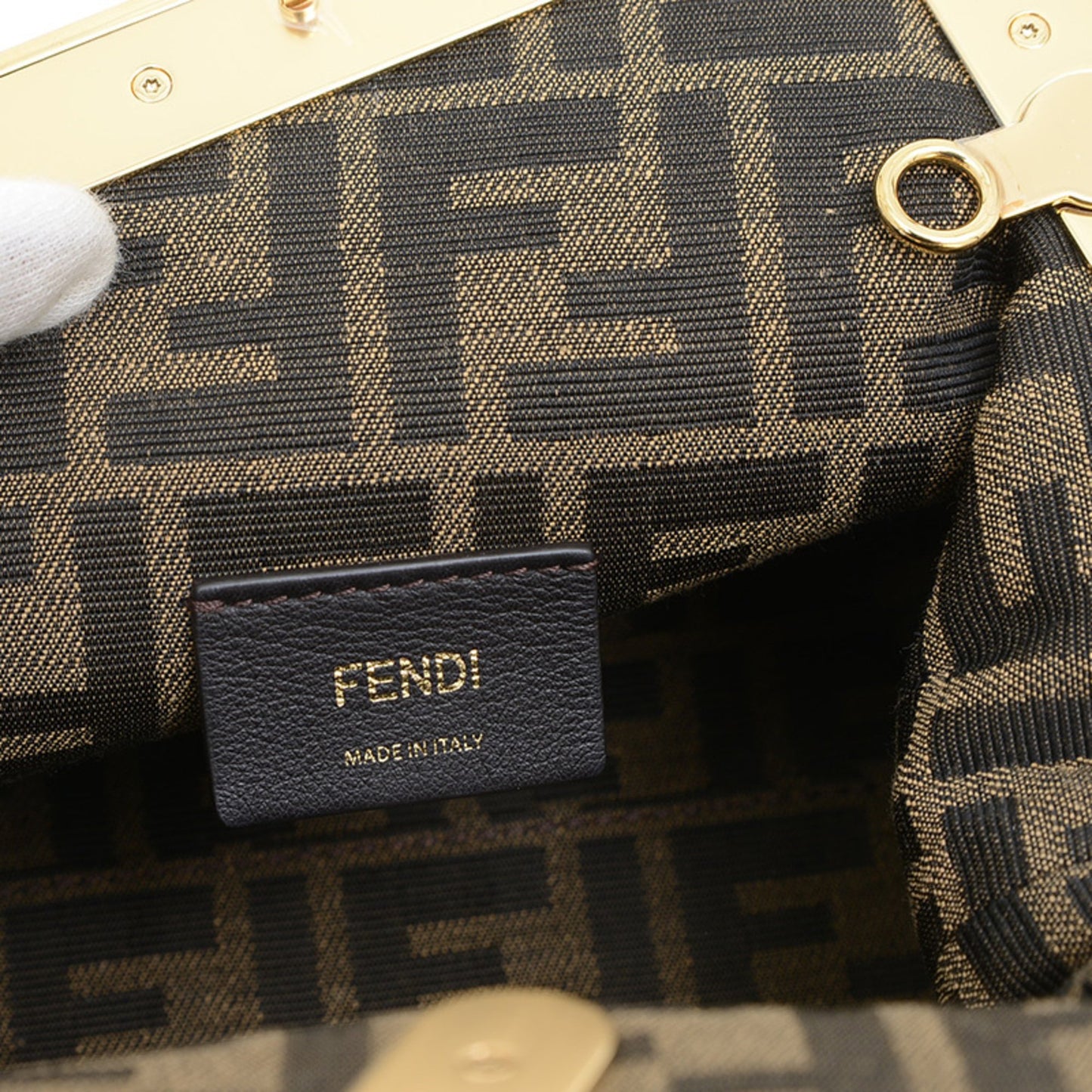 Fendi First Small Shoulder Bag Mouton Pink 8Bp129 Bp