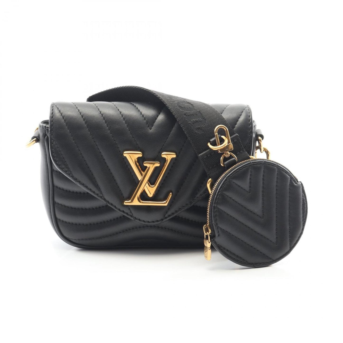 Louis Vuitton Multi Pochette New Wave Noir Shoulder Bag