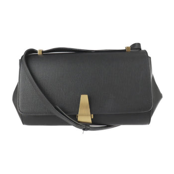 Bottega Veneta Bottega Veneta Angle Angle Palmellato Shoulder Bag 576143 Calf Leather Black Gold