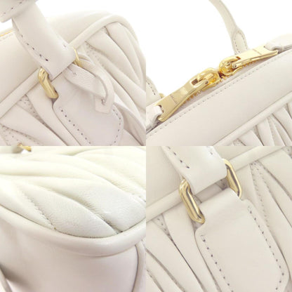 Miu Miu Miu Arcadi Matelasse Handbag Calfskin
