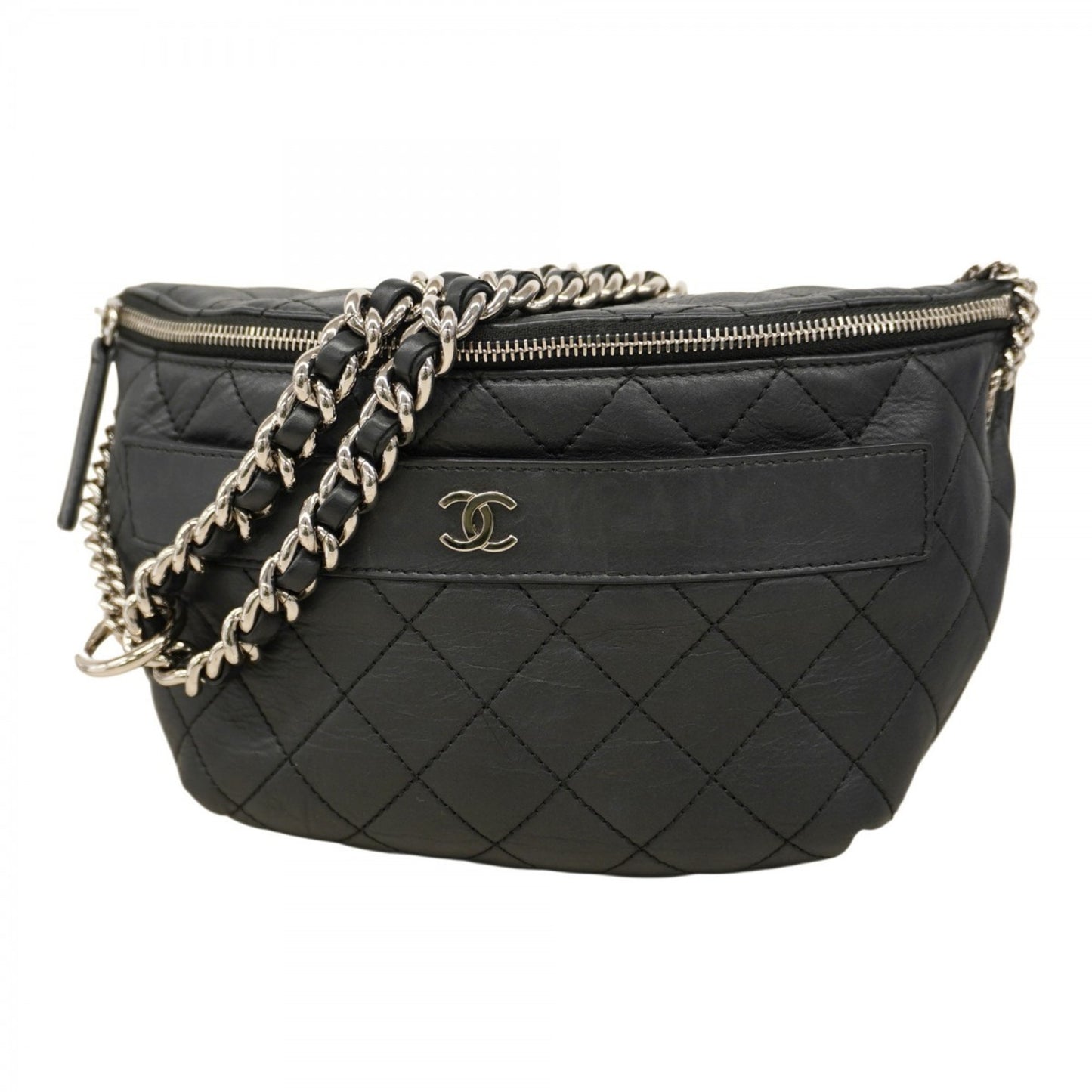Chanel Matelasse Leather Waist Bag