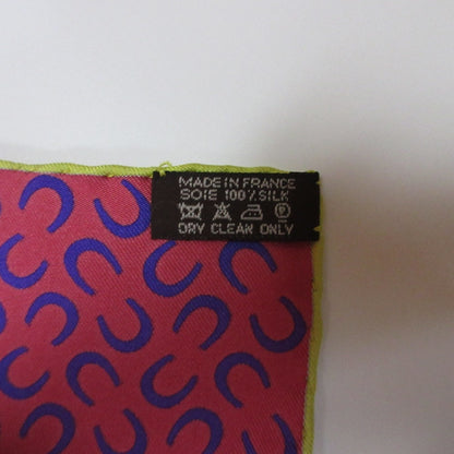 Hermes Carr 90 "A Cheval Sur Mon Carre" On Horseback Scarf