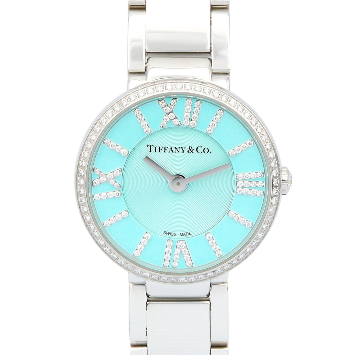 Tiffany & Co. Atlas 2-Hand Diamond Watch