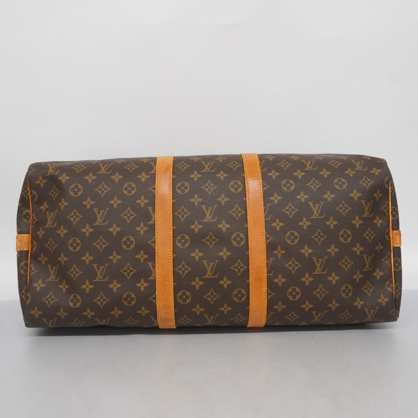 Louis Vuitton Monogram Keepall Bandouliere 55 Boston Bag M41414 Brown
