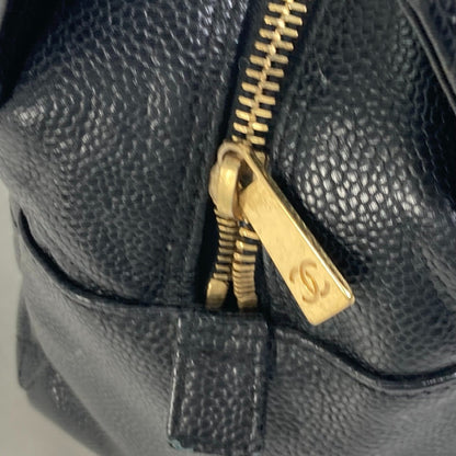Chanel Cc Mark Chain Tote Bag Bag Shoulder Bag Black Gold