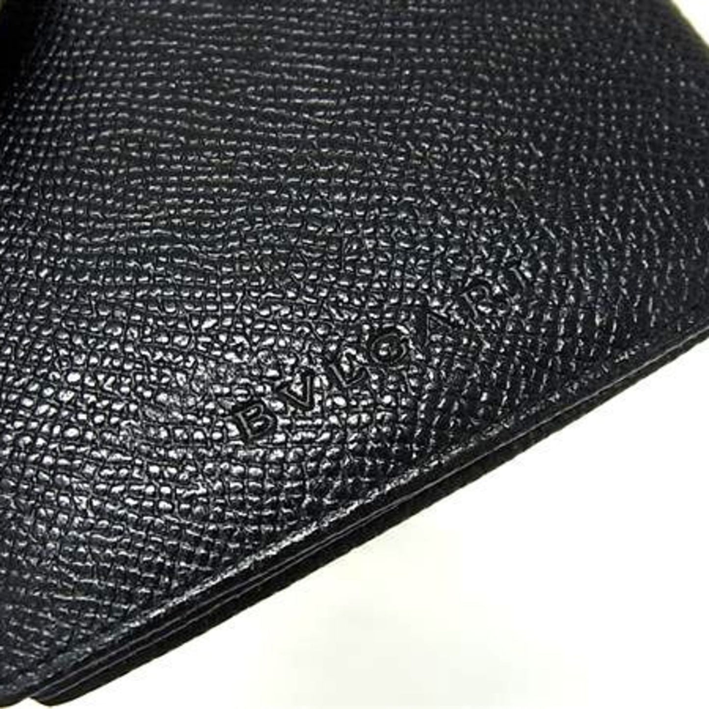 Bvlgari Classico 20308 Black Leather