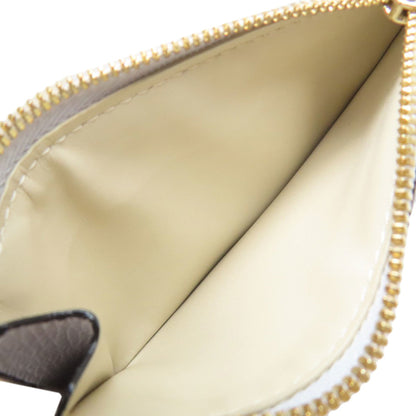 Valextra Logo Coin Case Leather