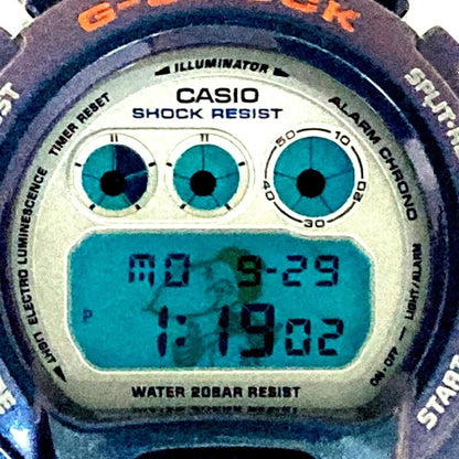 G-Shock Casio Dw-6900Fl-6M Metallic-G Watch With Polarized Metallic Paint