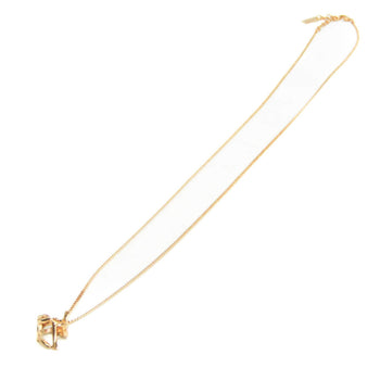 Yves Saint Laurent Ysl Logo Gold Plating