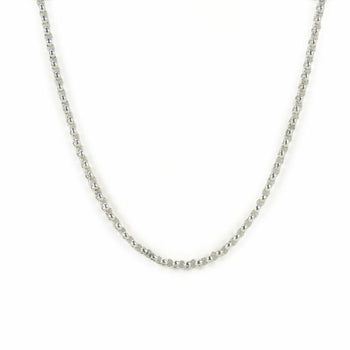 Tiffany Necklace Sterling Silver Chain Long