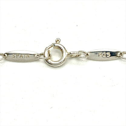 Tiffany & Co. By The Yard Necklace Diamond Sv925 1.6G Silver