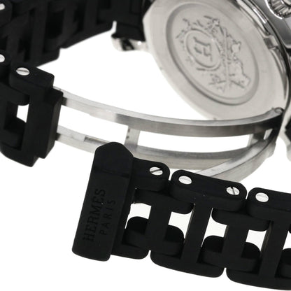 Herms Cl2.315 Clipper Diver Chronograph Watch In Stainless Steel